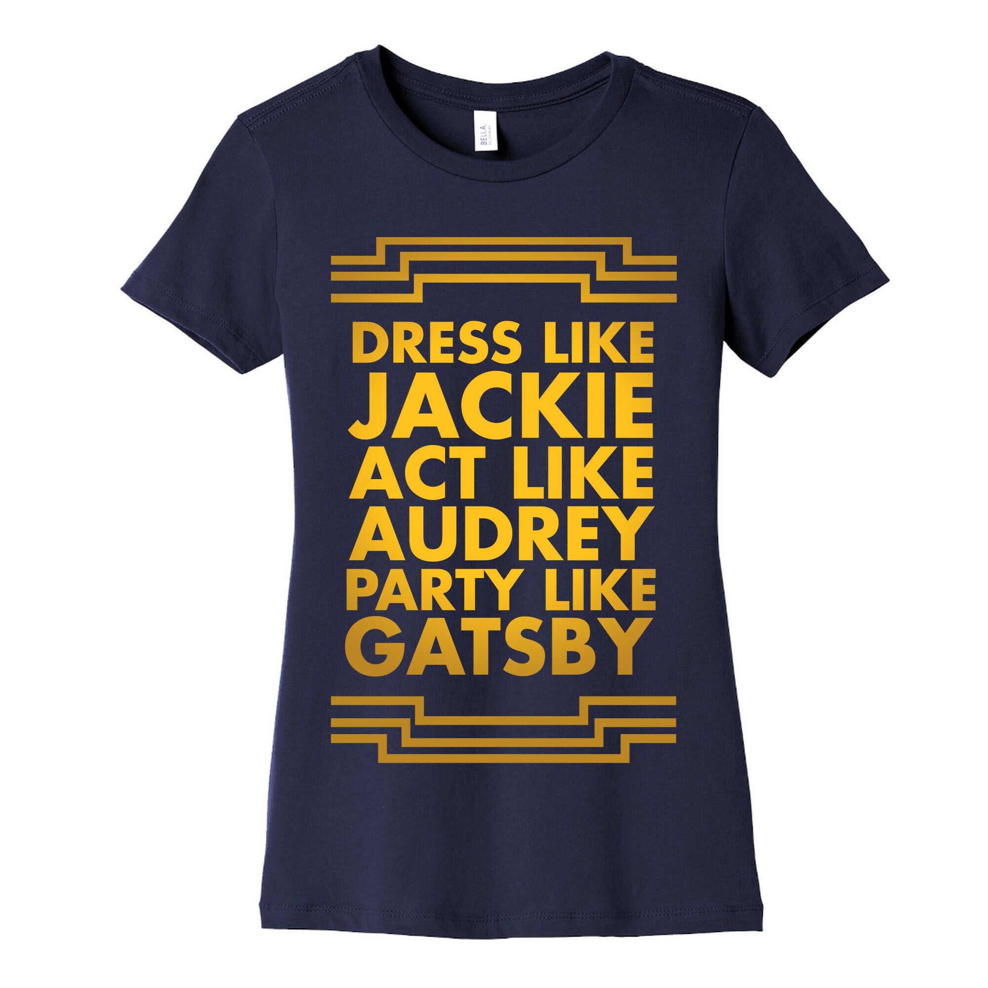 Party Like Gatsby Women's Cotton Tee